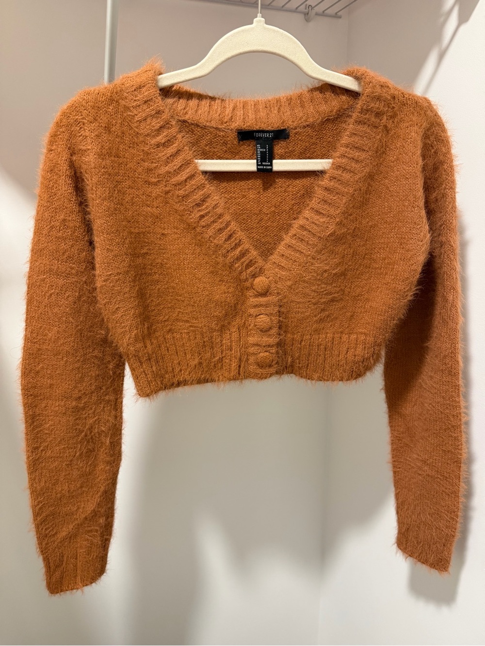 Forever 21 cropped cardigan